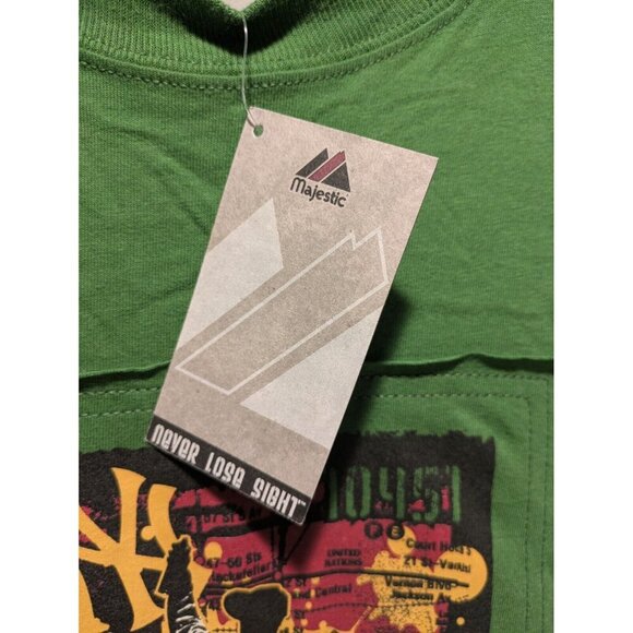 NEW YORK YANKEES MLB BASEBALL City Edition T-Shirt MENS Large NEW Majestic - Picture 4 of 7